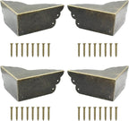 Bivethoi 8 Packs Bronze Box Corner Protectors, Edge Cover Safety Guard - Image 5