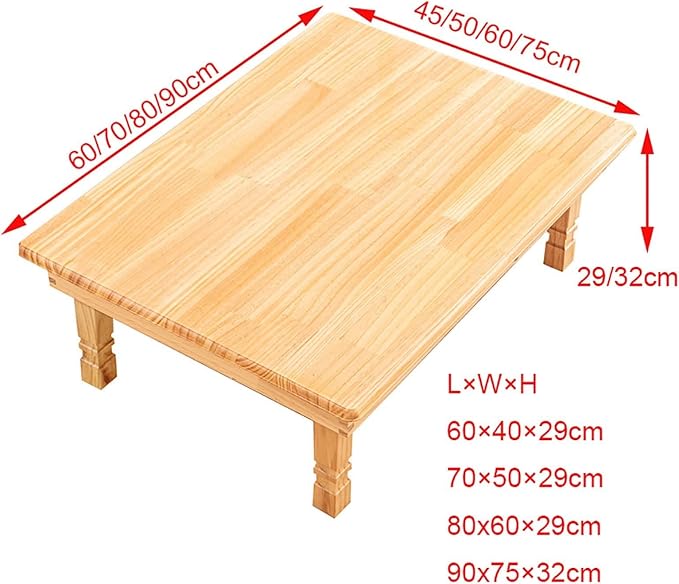 Korean Solid Wood Folding Table - Image 2