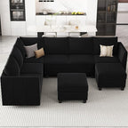 Belffin Modular Sectional Sofa U Shaped Couch - Image 3