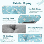 2 Pcs Outdoor Chaise Lounge Chair Cushion 75.1 x 22.8 x 4.7 Inches 100% - Image 4