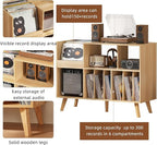 LELELINKY Large 48'' Record Player Stand - Image 6