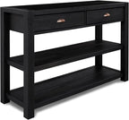 Grain Wood Furniture Montauk Console Table, Solid Wood - Image 5