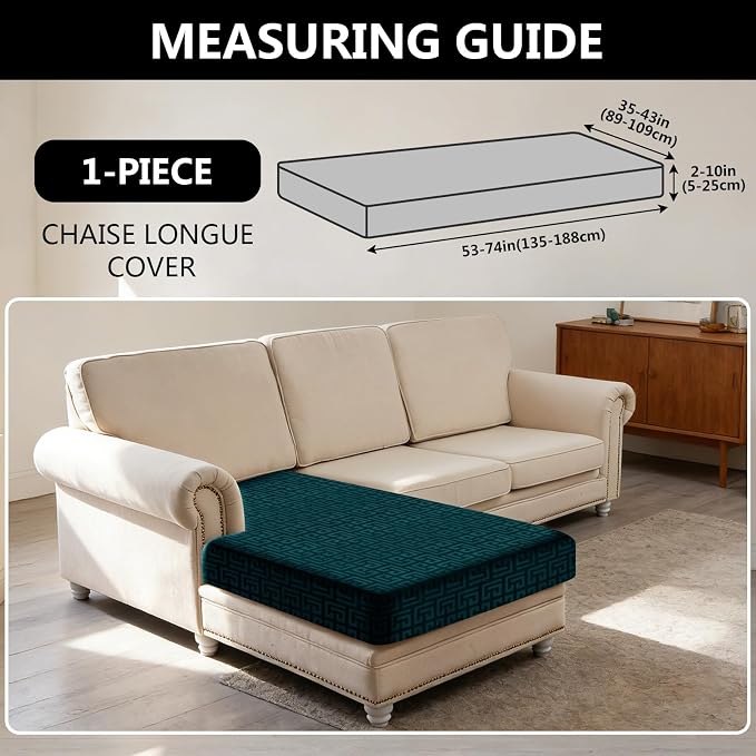 UNBBRRL Stretch Couch Seat Cushion Cover - Image 2