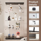 Beauty4U Glass Display Cabinet - Image 4