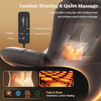 Power Loveseat Recliner with 2-Point Graphene Heat & Massage, Under-Seat - Image 3