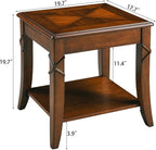 Mid-Century Modern Living Room Coffee Table Set, 2-Piece Solid Wood Living Room - Image 5