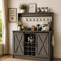 4ever2buy Farmhouse Coffee Bar Cabinet by 4ever2buy