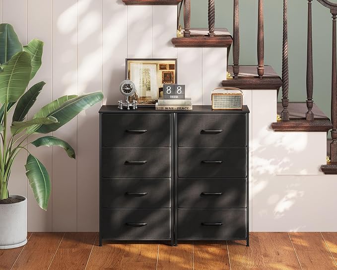 AODK Dresser for Bedroom with 4 Storage Drawers, Small Dressers Chest of - Image 8