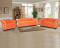 RARZOE 3 Pieces Living Room Furniture Sofa Set, Chesterfield Style, Velvet by RARZOE