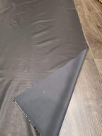 Black Faux PU Leather by The Yard Synthetic Pleather 0.7 mm Nappa 1 Yard - Image 4
