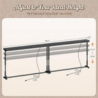 Huuger 78.7 Inch Behind Couch Table - Image 2