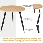 VECELO Modern Side Table, Round Small End Table, Exclusively Designed - Image 6
