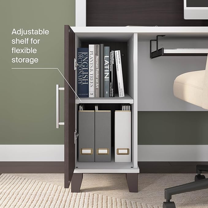 Bush Home 60-Inch L-Shaped Desk - Image 5