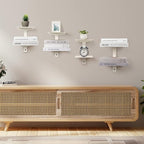 Floating Book Shelves for Wall, 8 Tier Invisible Floating Bookshelf, Vertical - Image 6