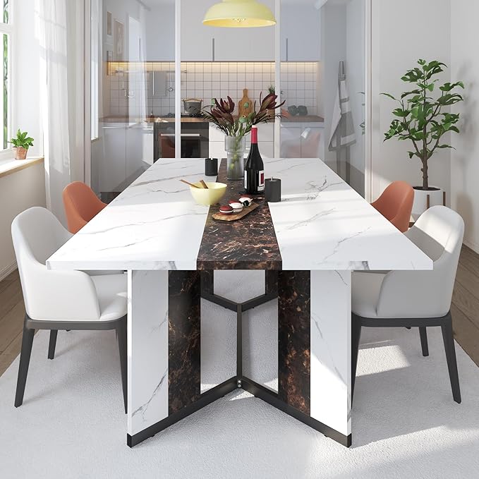 Hlivelood 70Inch Large Dining Table by Hlivelood