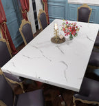 FunStick 36" x 200" White Marble Countertop Contact Paper Waterproof Marble - Image 7
