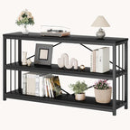 LVB Black Console Table, Modern Entryway Table - Image 10