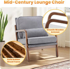DUMOS Mid Century Modern Chair, Accent Chair - Image 4