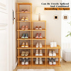Bamboo Shoe Rack - Image 3