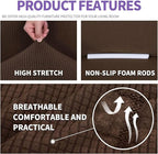 ZNSAYOTX Stretch Oversized Couch Cover Universal Sofa Covers - Image 4