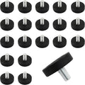 20Pcs 5/16" Thread Adjustable Furniture Levelers, M8 Stainless Steel Screw in by Unlorspy