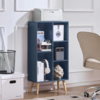 LEYAOYAO 5 Cube Bookshelf 3-Tier Bookcase by LEYAOYAO-Findtheshiningpointofyourideallife%EF%BC%81