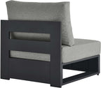 Modway Tahoe Aluminum Armless Patio Gray Modular Weather-Resistant - Image 5