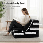 Tiita Convertible Folding Sofa Bed Single Size - Image 3