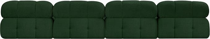 Meridian Furniture 611Green-S136B Ames Collection Modern | Contemporary Modular - Image 3