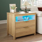 WOOVIVS End Table with Gun Drawer - Image 2