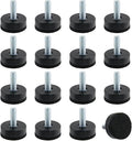 KUMGROT 1/4 Inch Furniture Leg Risers, Table Leg ExtendersWith Black Felt Pads by KUMGROT