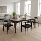 Kennedy Armchair, Mid Century Modern Dining Chair, PU Upholstered Kennedy Chair - Image 7