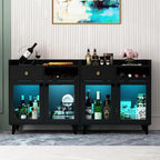 COCO DESIGN Small Wine Cabinet - Image 4