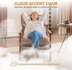 VINGLI Mid-Century Modern Cloud Accent Armchair - Image 4