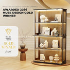 BROTTAR Large Rounded Display Cabinet - Image 3