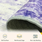 RELEANY Washable Area Rugs 5'x7' Non-Slip Modern Abstract Soft - Image 4