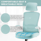 Mimoglad Office Chair, High Back Ergonomic Desk Chair - Image 6