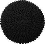 REDEARTH Round Pouf Foot Stool Ottoman - Image 6