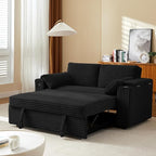 Convertible Corduroy Sofa Bed - Image 6