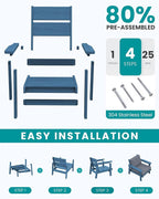 SERWALL HDPE Outdoor Couch - Image 8