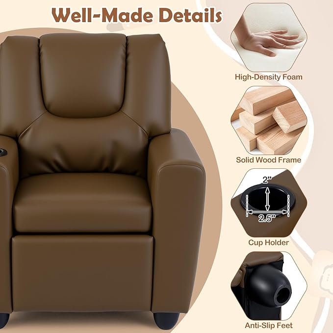 Costzon Kids Recliner Chair - Image 6