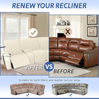Arfntevss Recliner Sectional Couch Covers 1OO% Waterproof L Shape Sofa Cover - Image 5