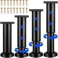 4PCS Adjustable Furniture Couch Cabinet Legs 4.72-7.48 Inch, Heavy Duty by Olldag