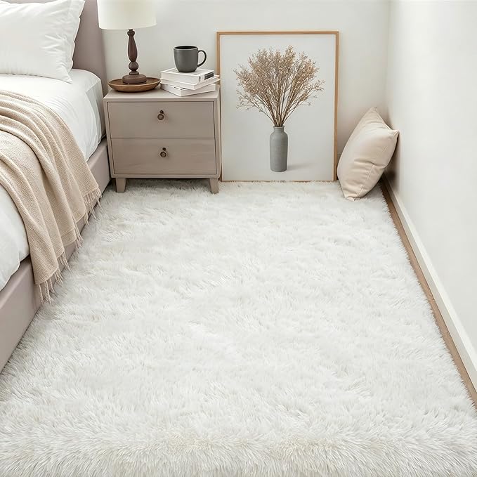 6x9 Area Rugs for Living Room Bedroom: Ultra Soft Fluffy Shag Rug Upgrade - Image 3