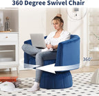 Swivel Accent Barrel Chair - Image 3
