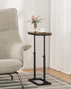 TUTOTAK End Table, Side Table, Tall Couch Table, Sofa Table, Living Room - Image 5