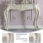 Vintage Entryway Table, Antique Wood Console Table - Image 7