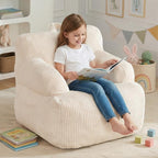 Bean Bag Chairs for Kids with Armrests, Comfy Kids Bean Bag Chair, Stuffed by HUGHEAVENBeanBagChairs