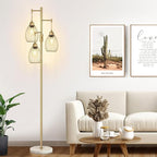 Torondo Dimmable Floor Lamps for Living Room, Industrial Standing Lamp - Image 5