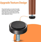 1/4-20 Adjustable Furniture Leveler, 16 Pack Rubber Leveling Feet Screws in - Image 4